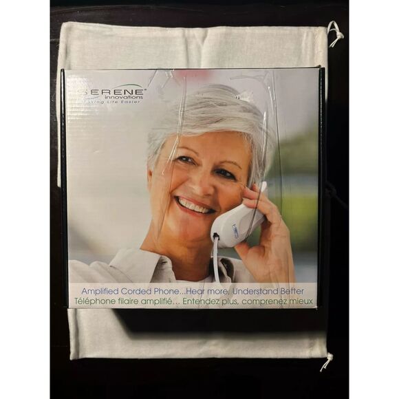 SERENE INNOVATIONS HD-40P AMPLIFIED CORDED SENIOR TELEPHONE - Picture 2 of 4